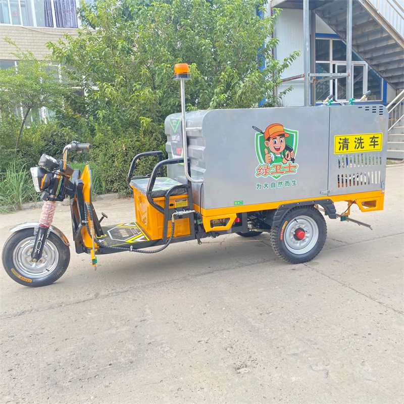 宝山电动高压冲洗车CX700A（不锈钢箱体）